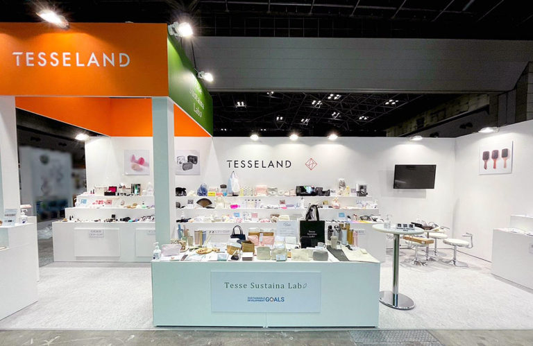 2022年1月：第10回 国際化粧品展 [東京] テッセランド株式会社様ブース