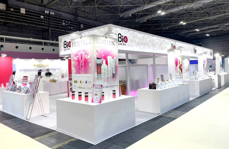 2022年9月：第3回 国際化粧品展 [大阪] レディーバイオ株式会社様ブース