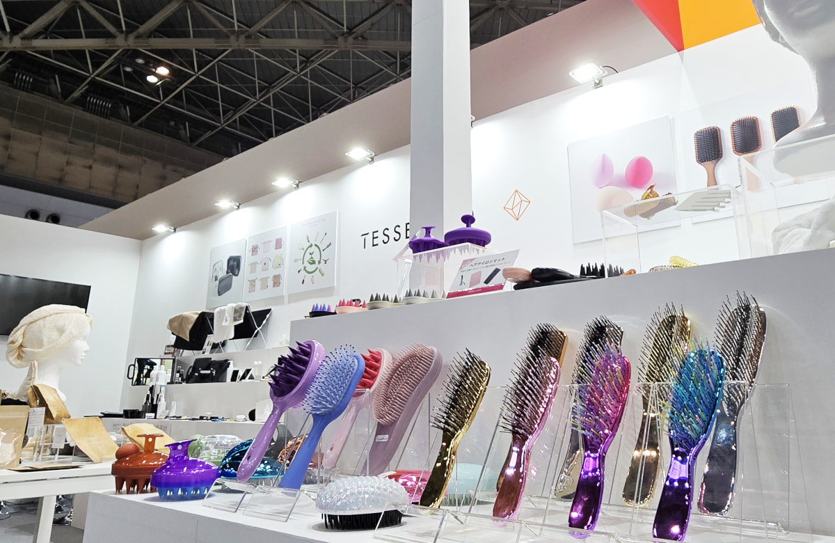 2025年1月：第15回 化粧品開発展 テッセランド株式会社様ブース